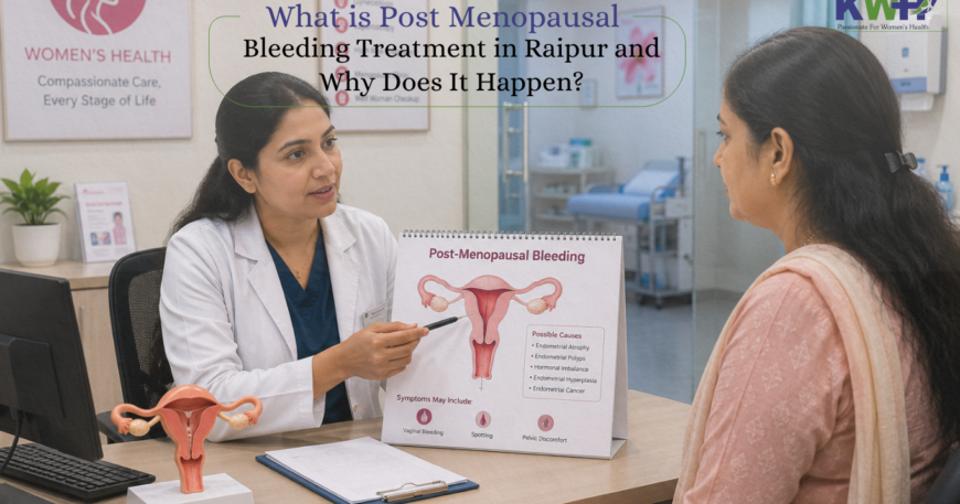 Post menopausal bleeding treatment in Raipur